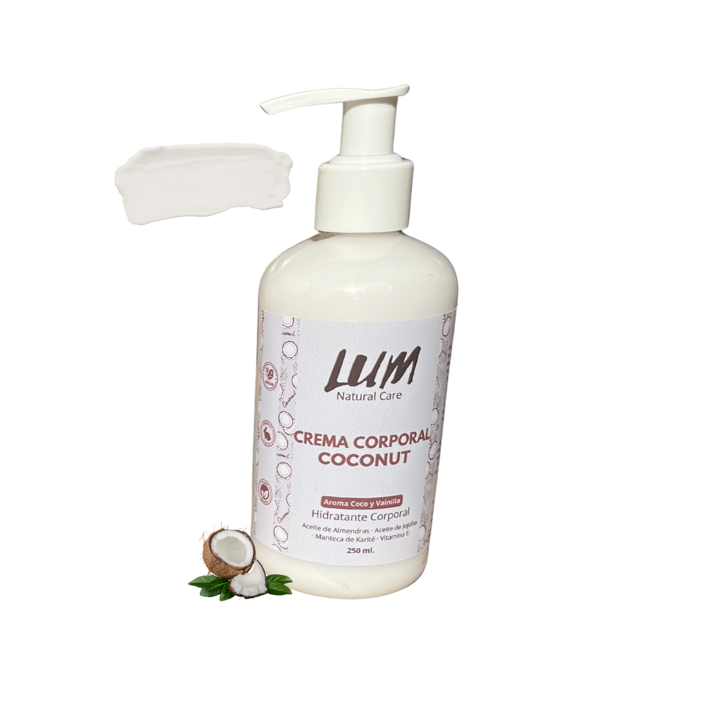 Crema Corporal Hidratante Coconut