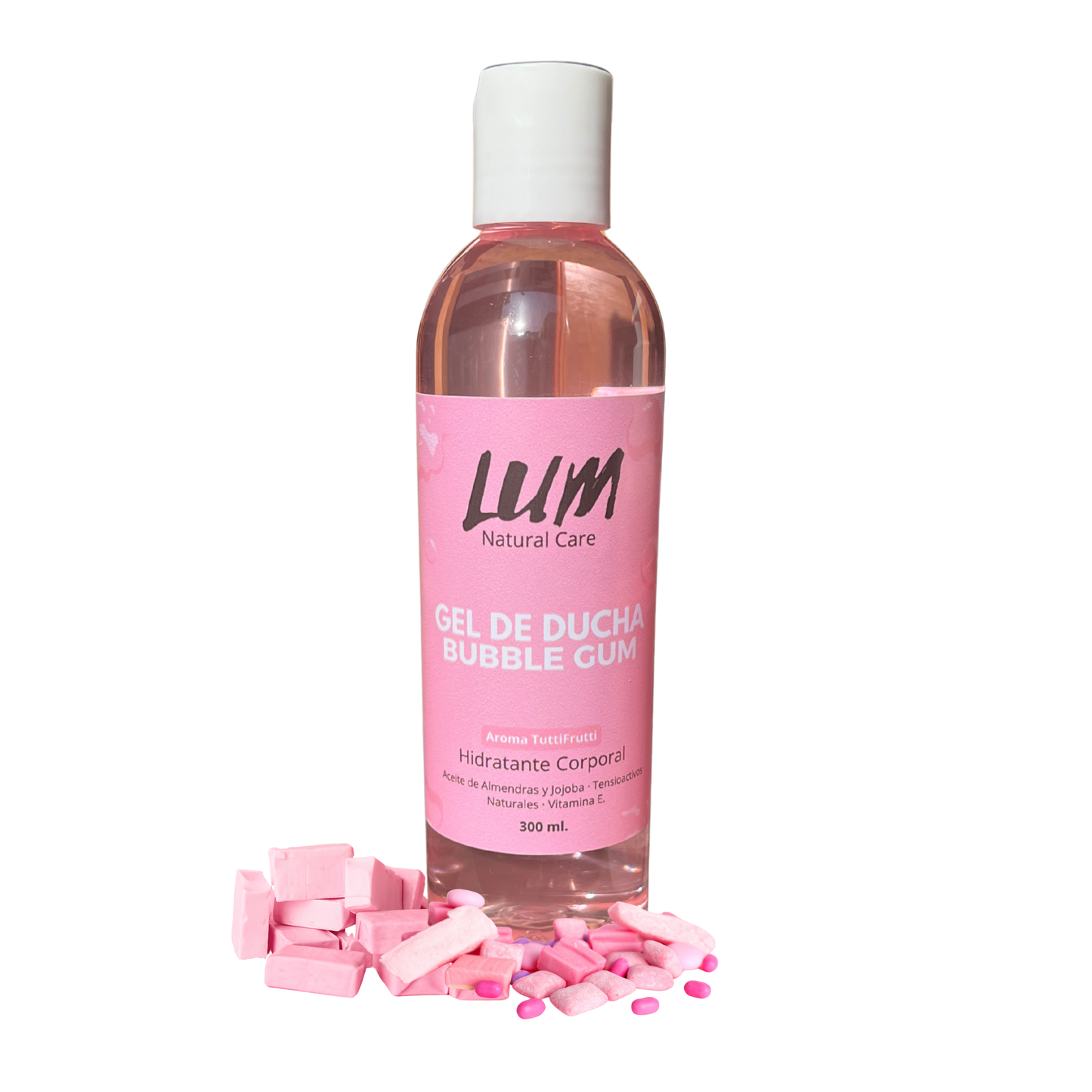 Gel de Ducha Hidratante Bubble Gum