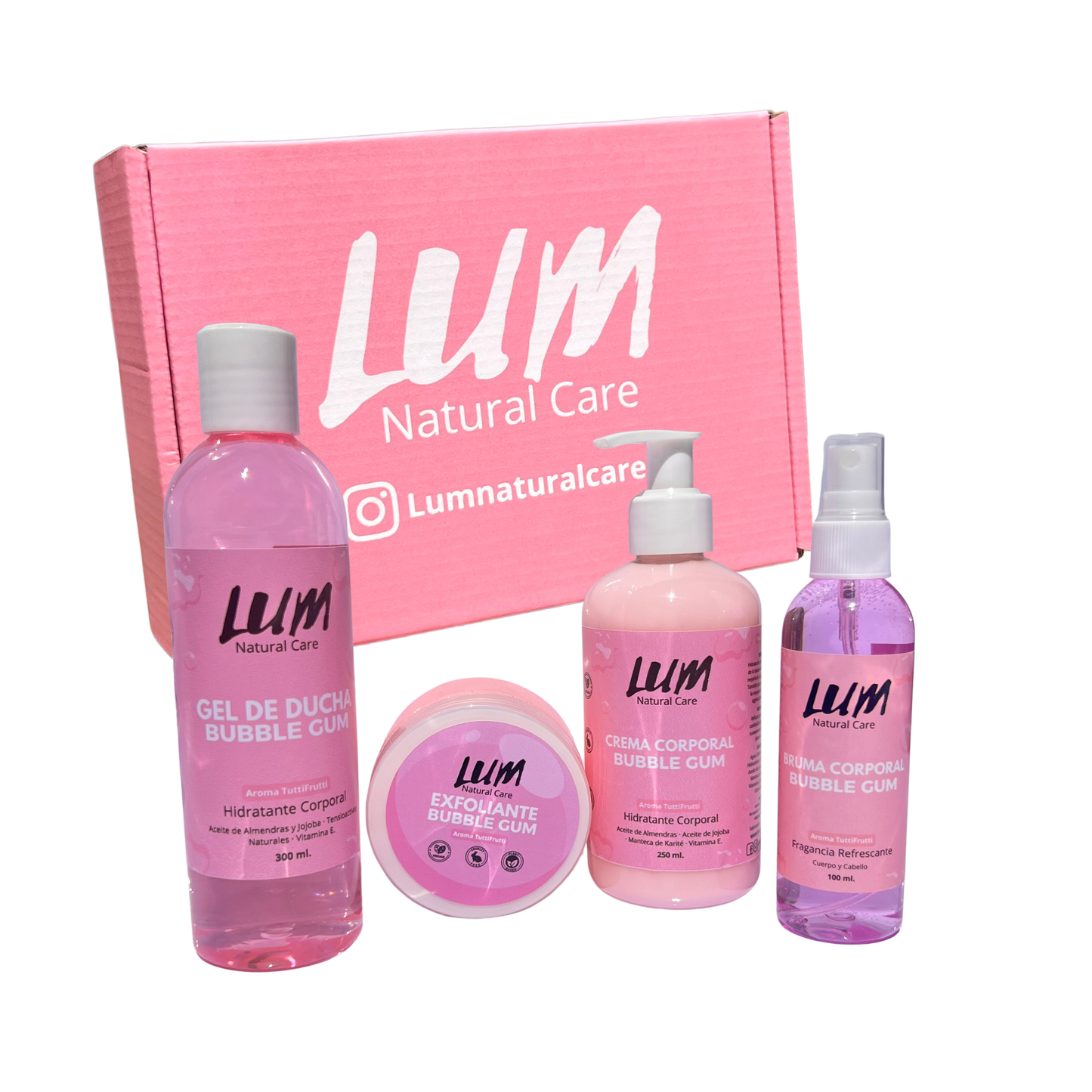 Set de Cuidado Corporal Bubble Gum