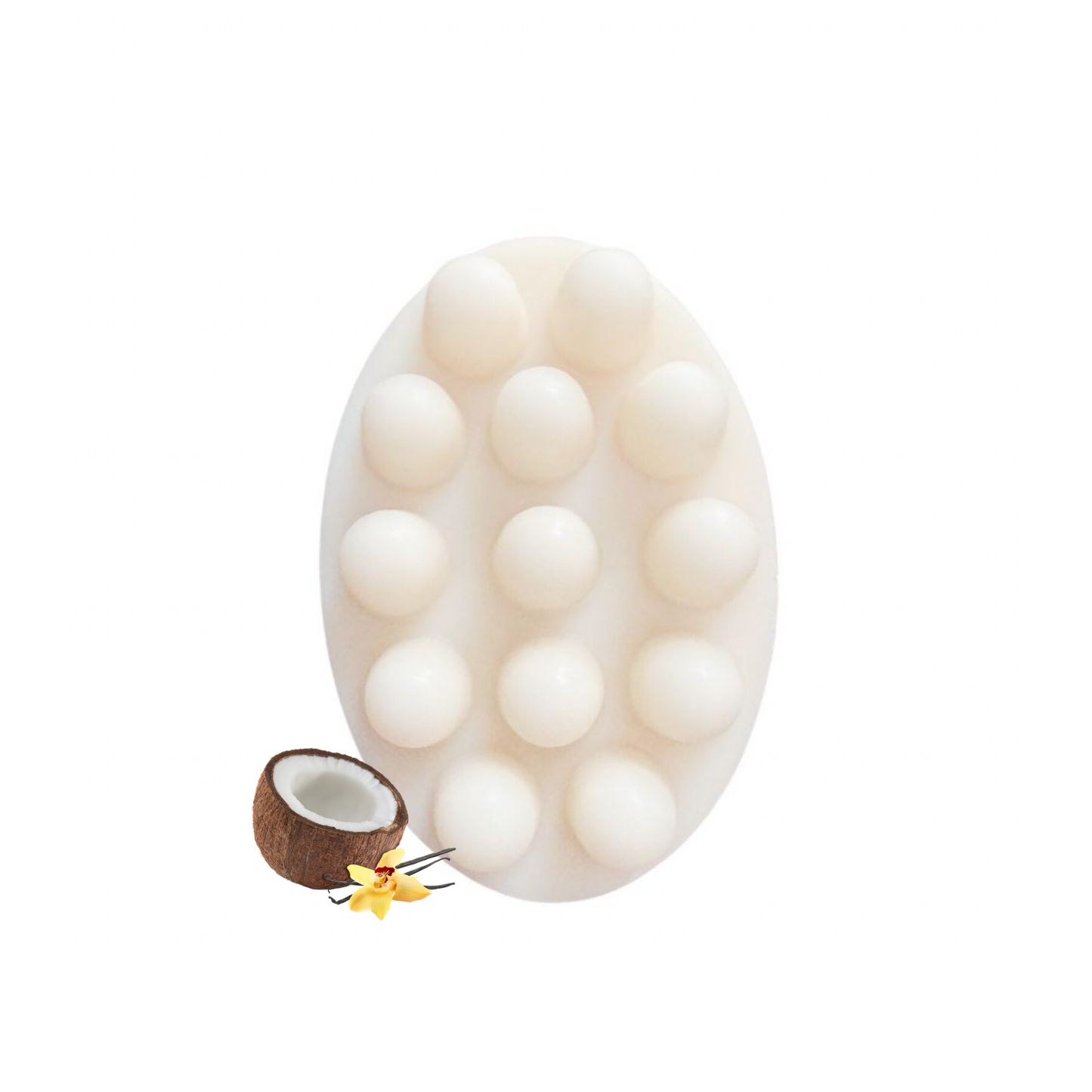 Jabón Humectante Masajeador Coconut