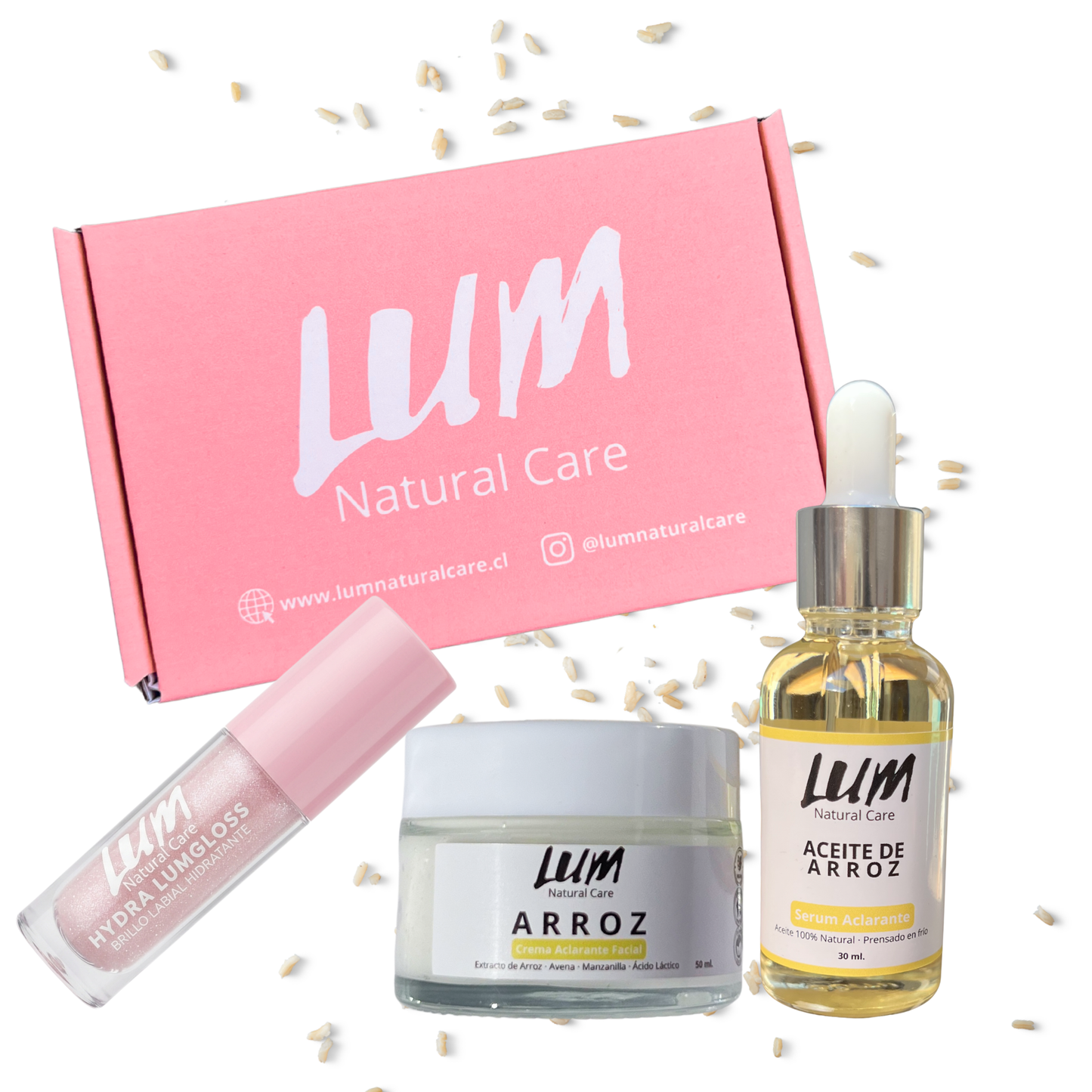 Set Facial Momento Glow Aclara e ilumina