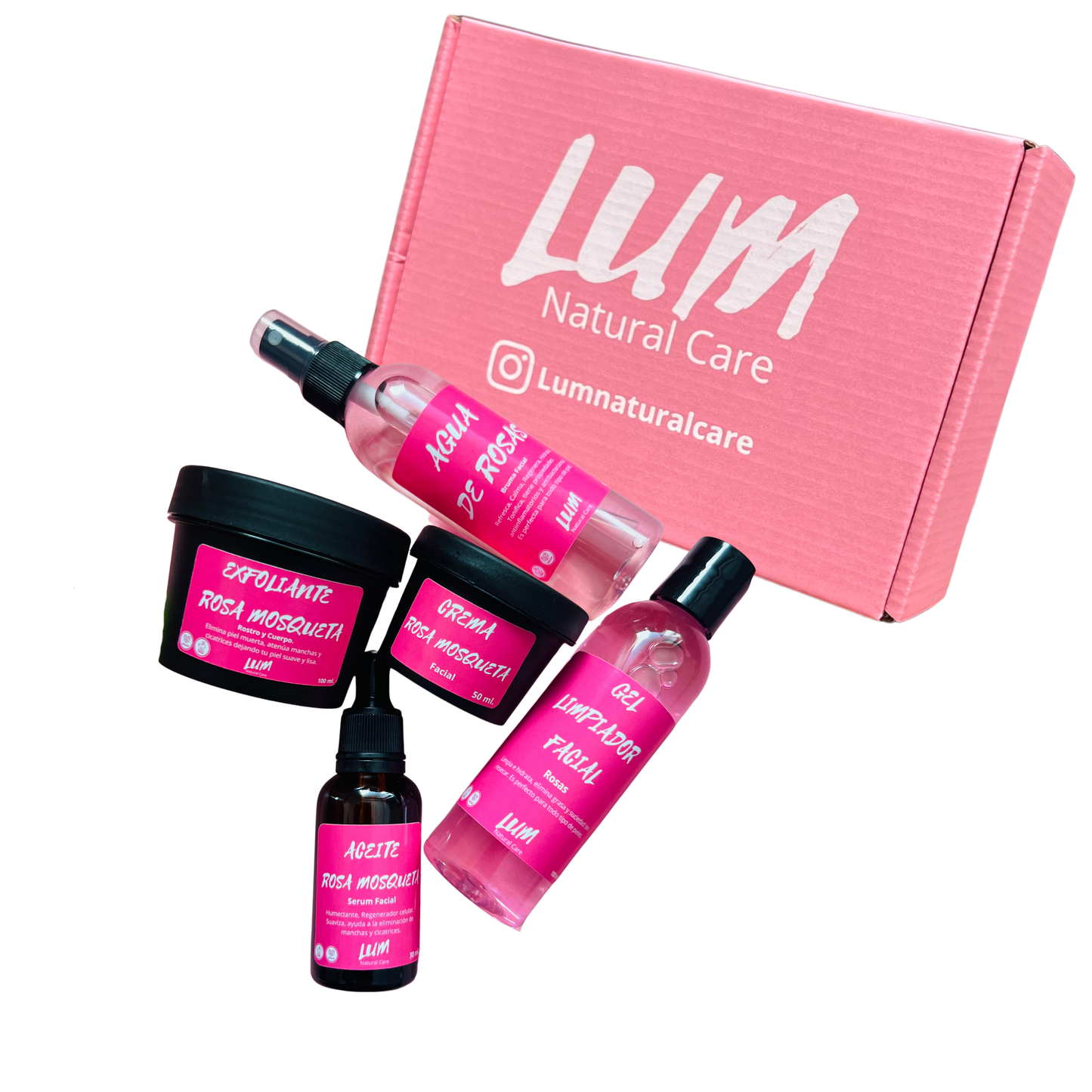 Kit Facial Rosa Skincare