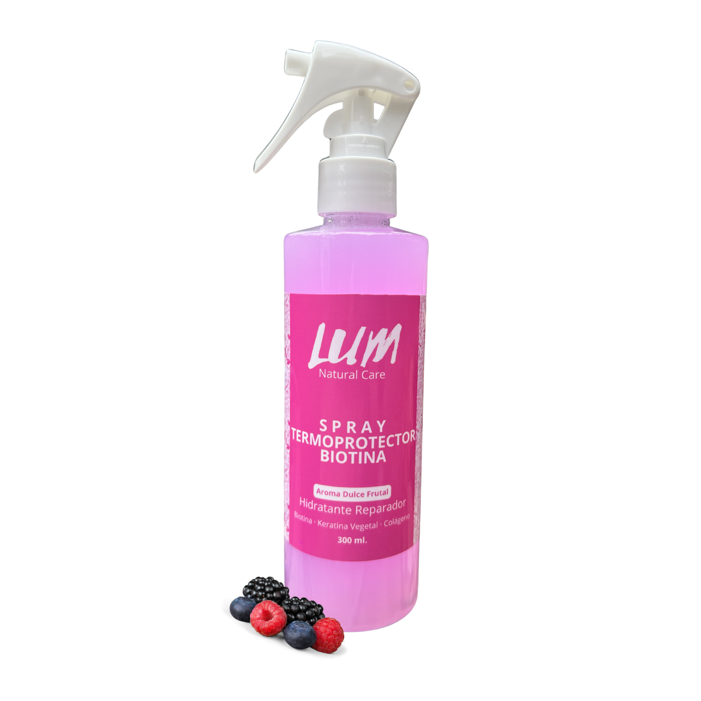 Protector Térmico Capilar Reparador Biotina Berries