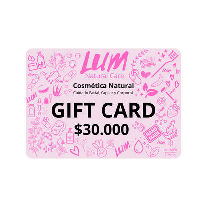 GIFT CARD LUM (Saldo $30.000)