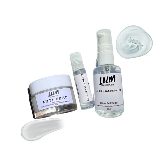 Kit Facial Anti Edad Ácido Hialurónico