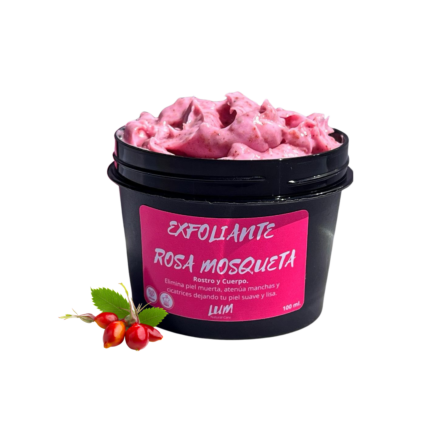Exfoliante Facial Rosa Mosqueta