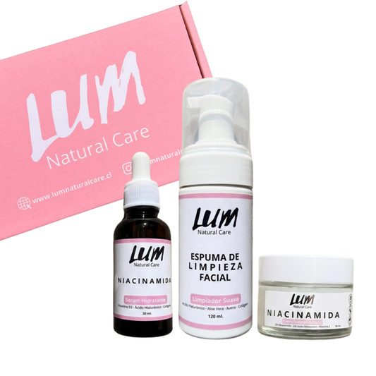 Kit Cuidado Facial Niacinamida Piel Sensible