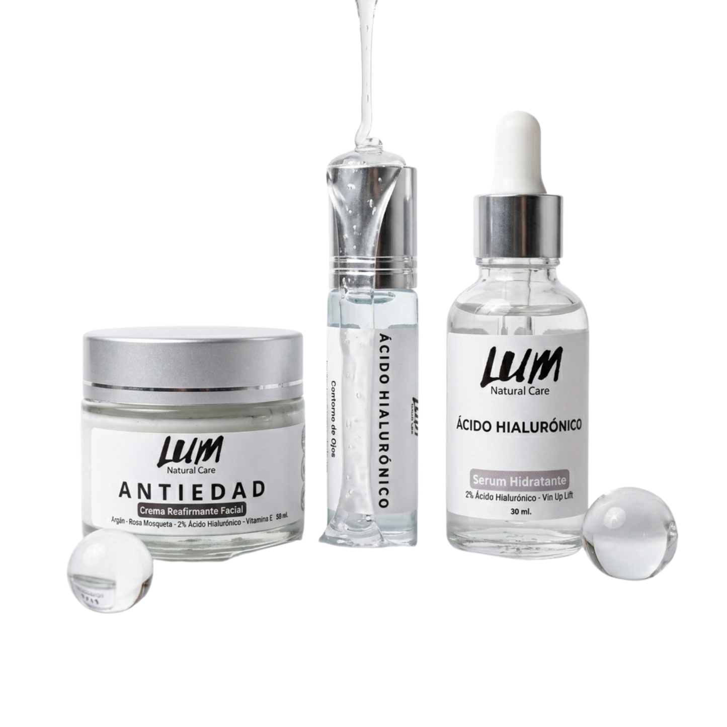 Kit Facial Anti Edad Ácido Hialurónico