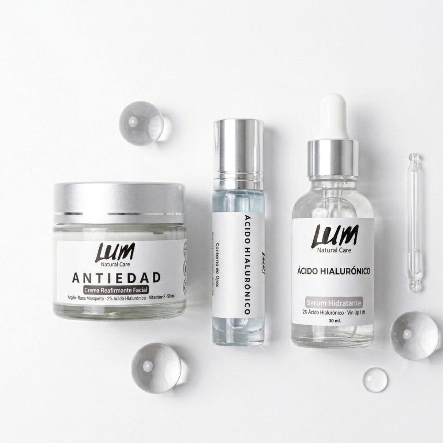 Kit Facial Anti Edad Ácido Hialurónico