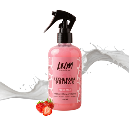 Leche de Peinar Fresa Milk AntiFrizz Desenredante