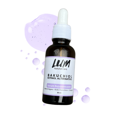Serum Facial Rejuvenecedor Bakuchiol Retinol Vegano